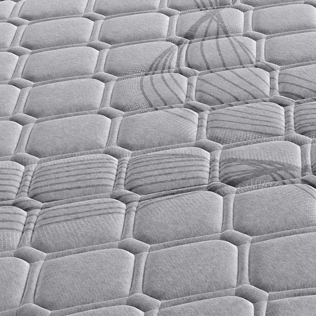 Queen Spring Mattress Pocket Coil Medium Firm Support Breathable Sleep Bed