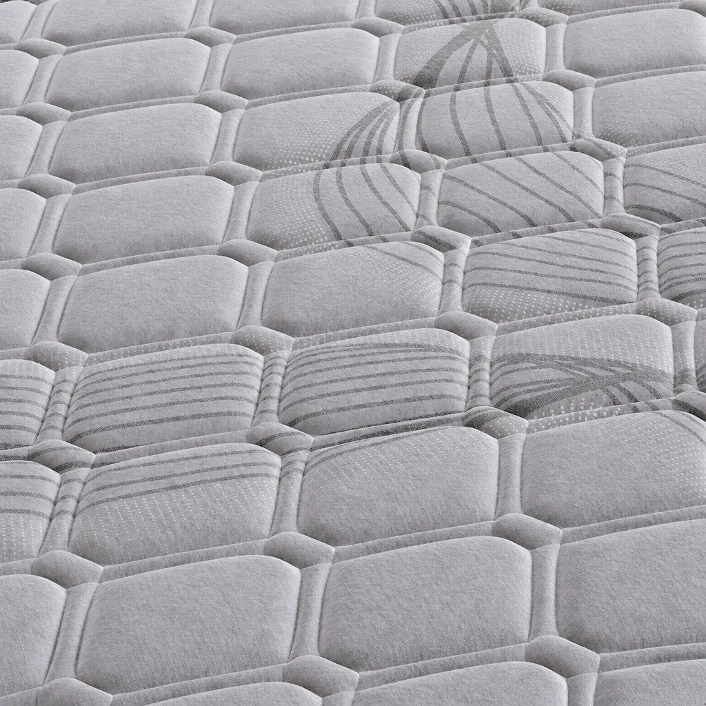 Single Pocket Spring Mattress Single Size 190cm x 91cm 5-Zone Medium Firm Support