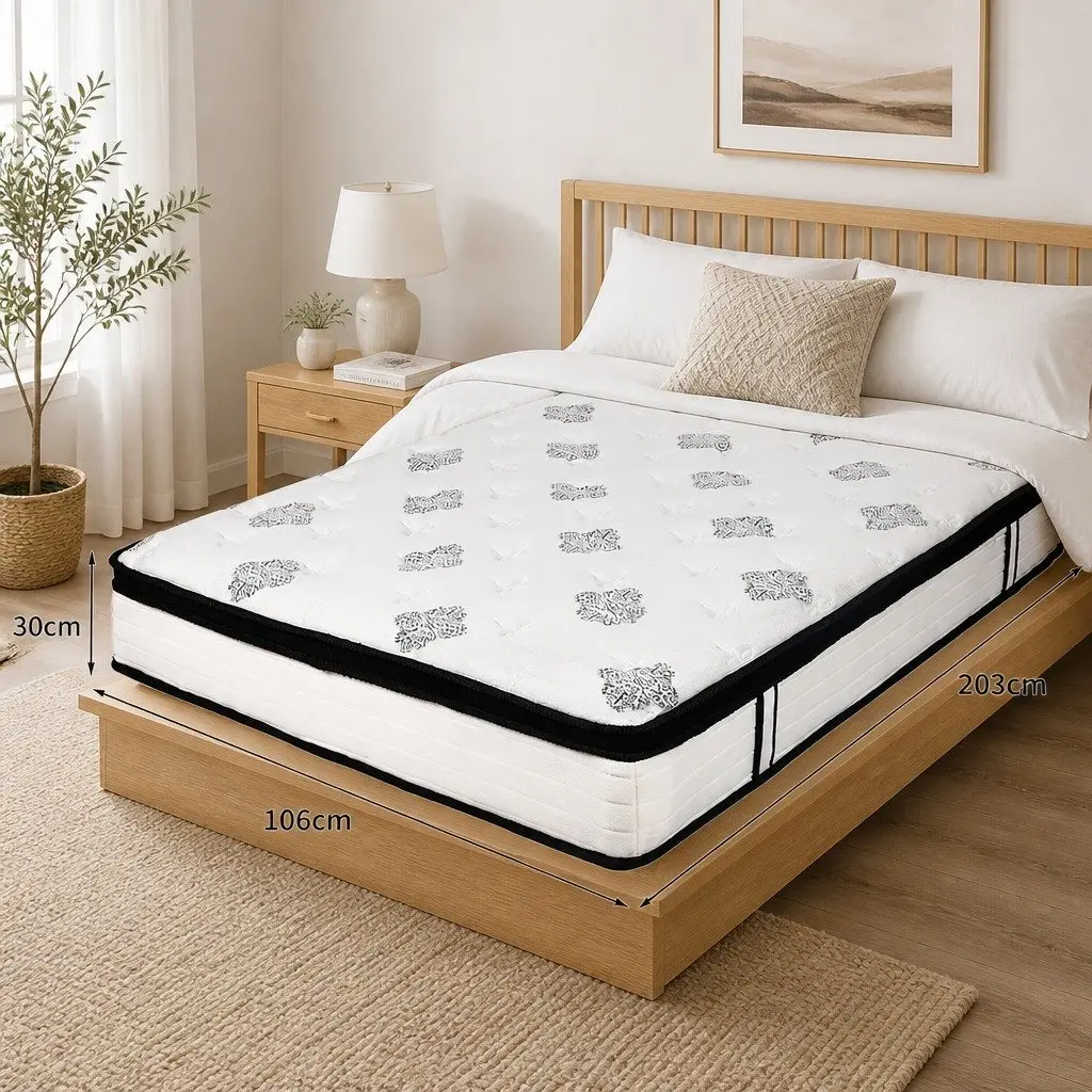 King Single Pocket Coil Mattress 203cm