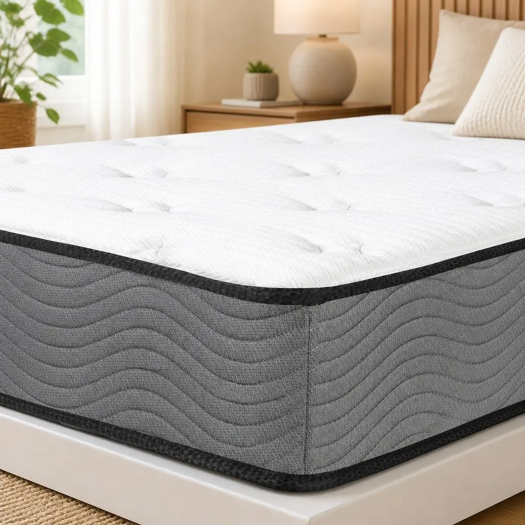 Queen Pocket Spring Mattress for Supportive Sleep 203cm x 153cm x 23cm