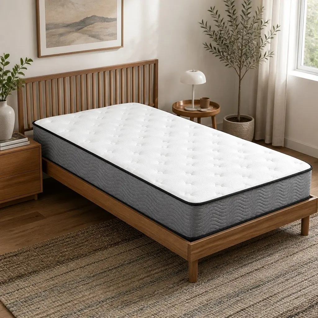 Pocket Spring Mattress Single Size 6-Zone Support Extra Firm 190cm x 91cm