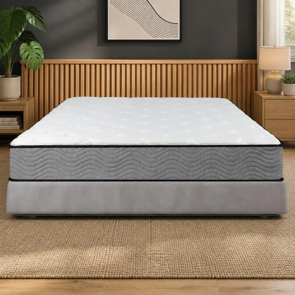 Pocket Spring Mattress Single Size 6-Zone Support Extra Firm 190cm x 91cm