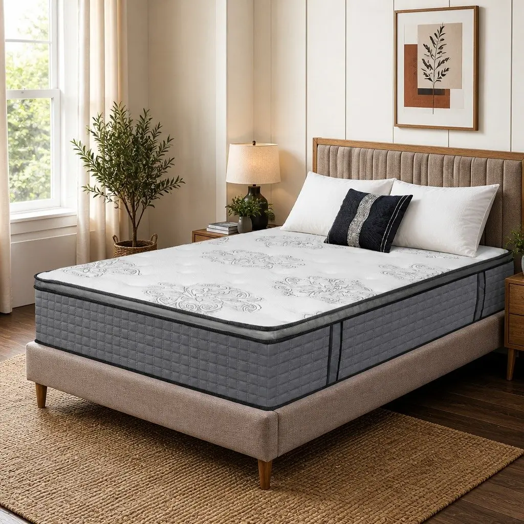 Queen Pocket Coil Spring Mattress