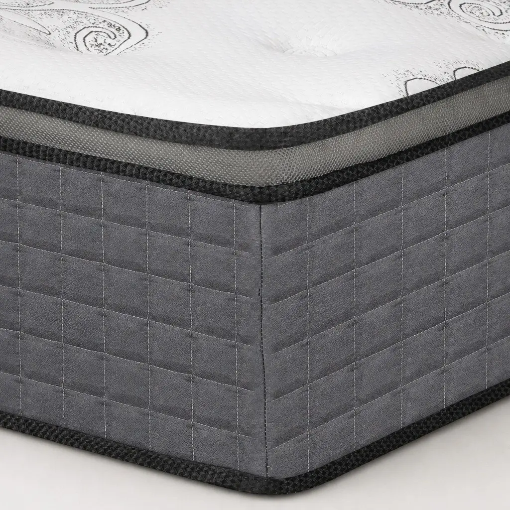 Single Spring Mattress with Egg-Crate Foam
