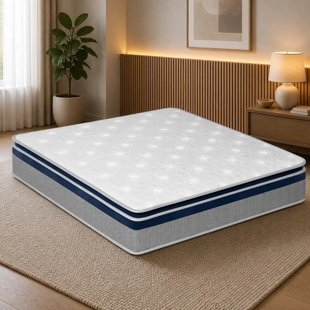 Double Spring Mattress with Pillow Top