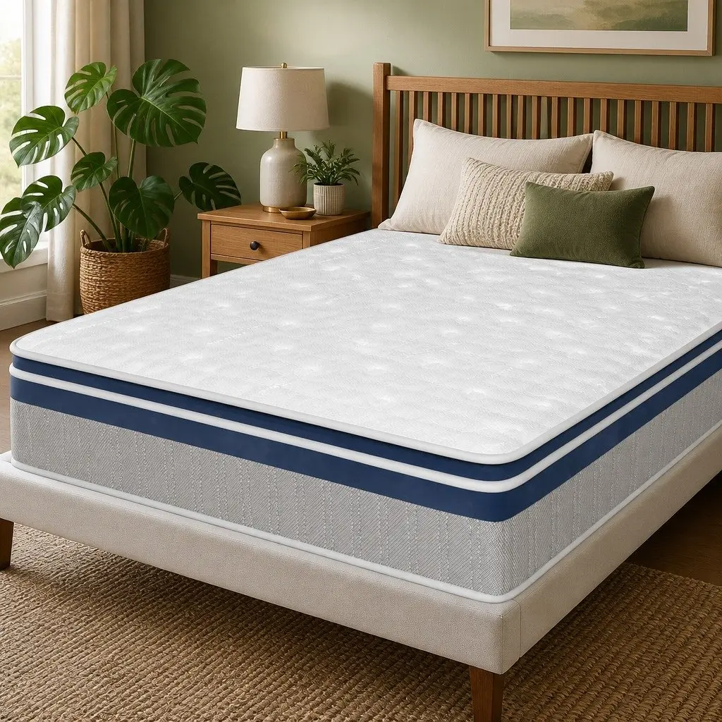 Double Spring Mattress with Pillow Top