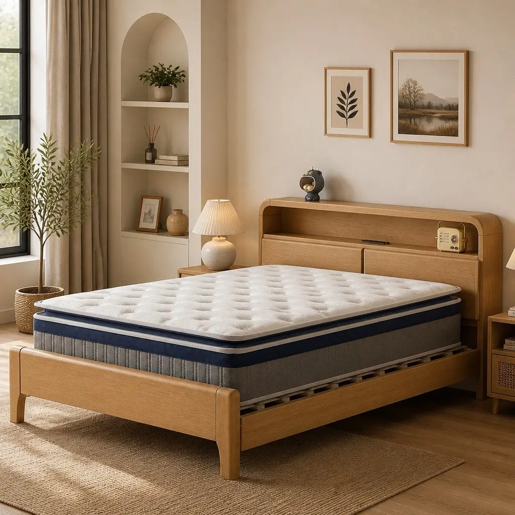 Double Spring Mattress with Pillow Top
