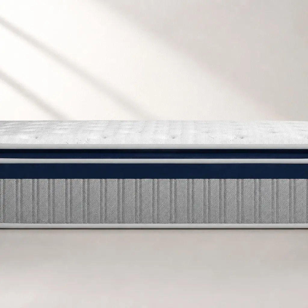 King Mattress for Bedroom 203cm x 183cm x 32cm Pillow Top High Density Foam Pocket Spring