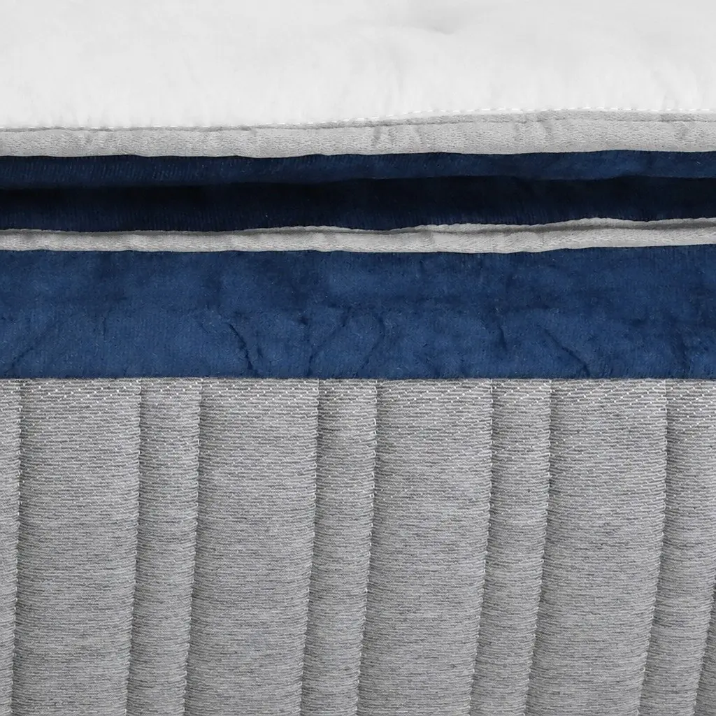 King Mattress for Bedroom 203cm x 183cm x 32cm Pillow Top High Density Foam Pocket Spring