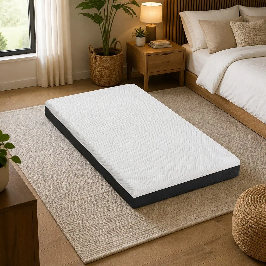 Single Mattress Gel Memory Foam Cooling 15cm Medium Firm Support