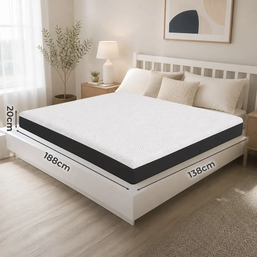 Gel Cooling Memory Foam Mattress Pad
