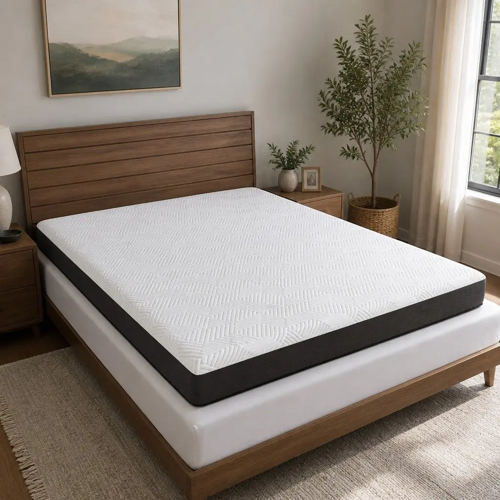 Queen Gel Memory Foam Mattress Pad