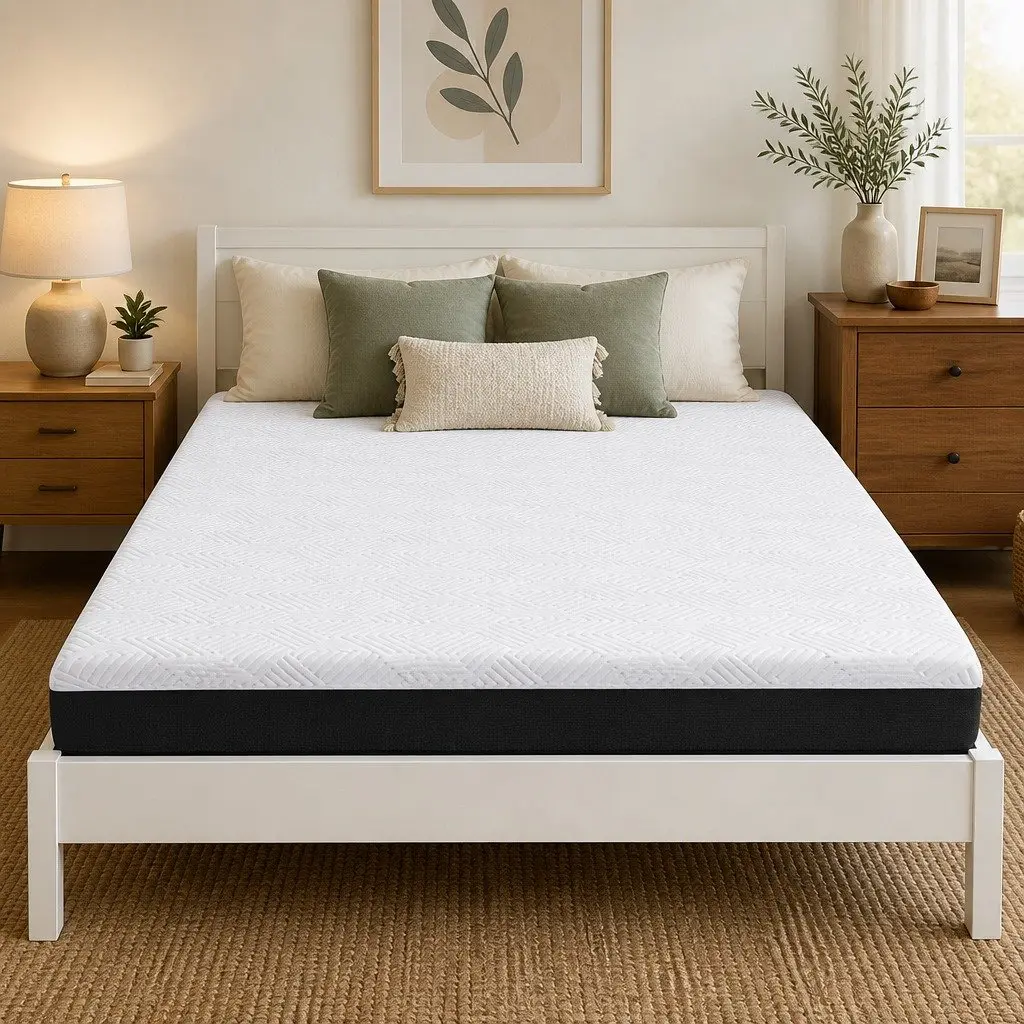 Queen Gel Memory Foam Mattress Pad