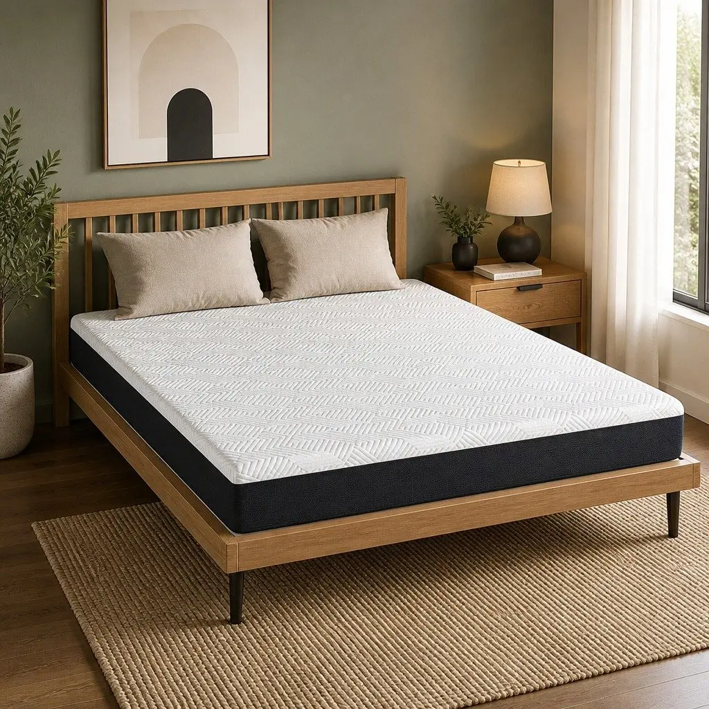 Queen Gel Memory Foam Mattress Pad