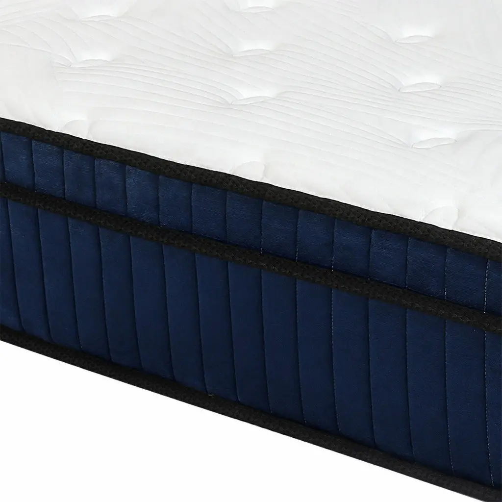 7 Zone Pocket Spring Mattress Single Bed Hybrid Foam Orthopedic Support Medium
