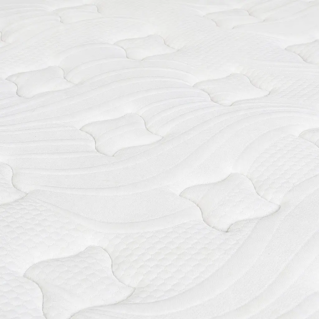 7 Zone Pocket Spring Mattress Queen Medium Firm Hybrid Foam Support Orthopedic