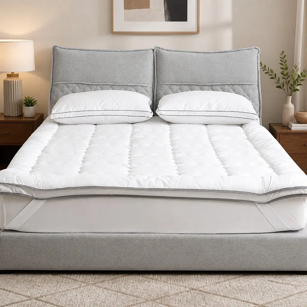 Single Bed Pillowtop Mattress Topper