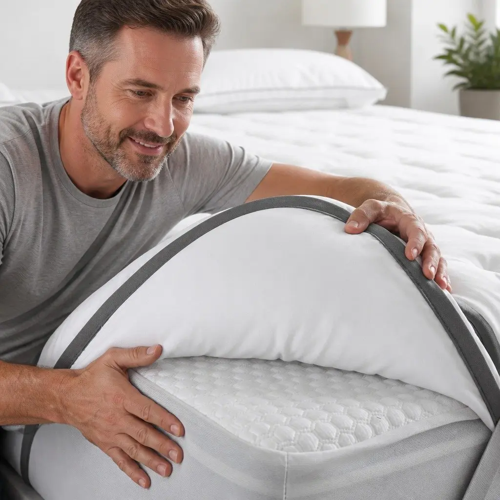 Single Bed Pillowtop Mattress Topper
