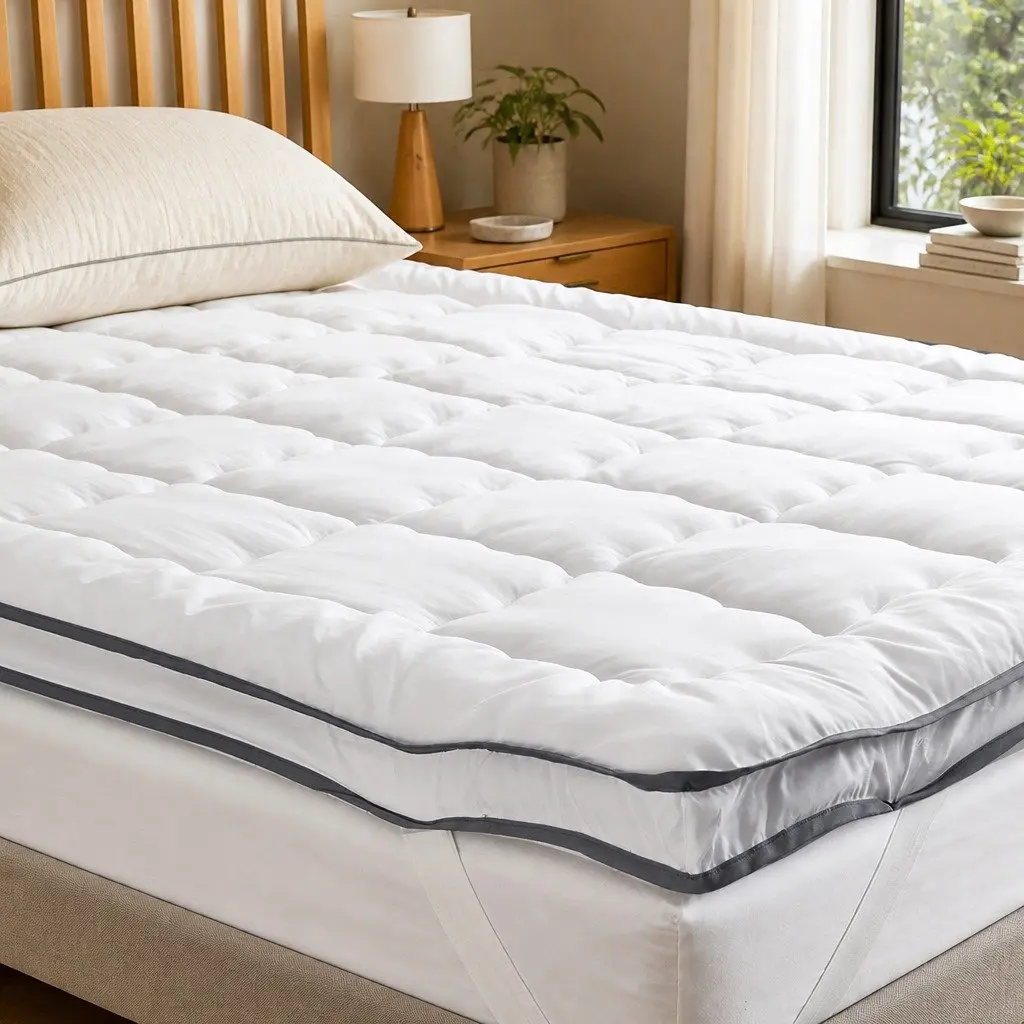 Single Bed Pillowtop Mattress Topper