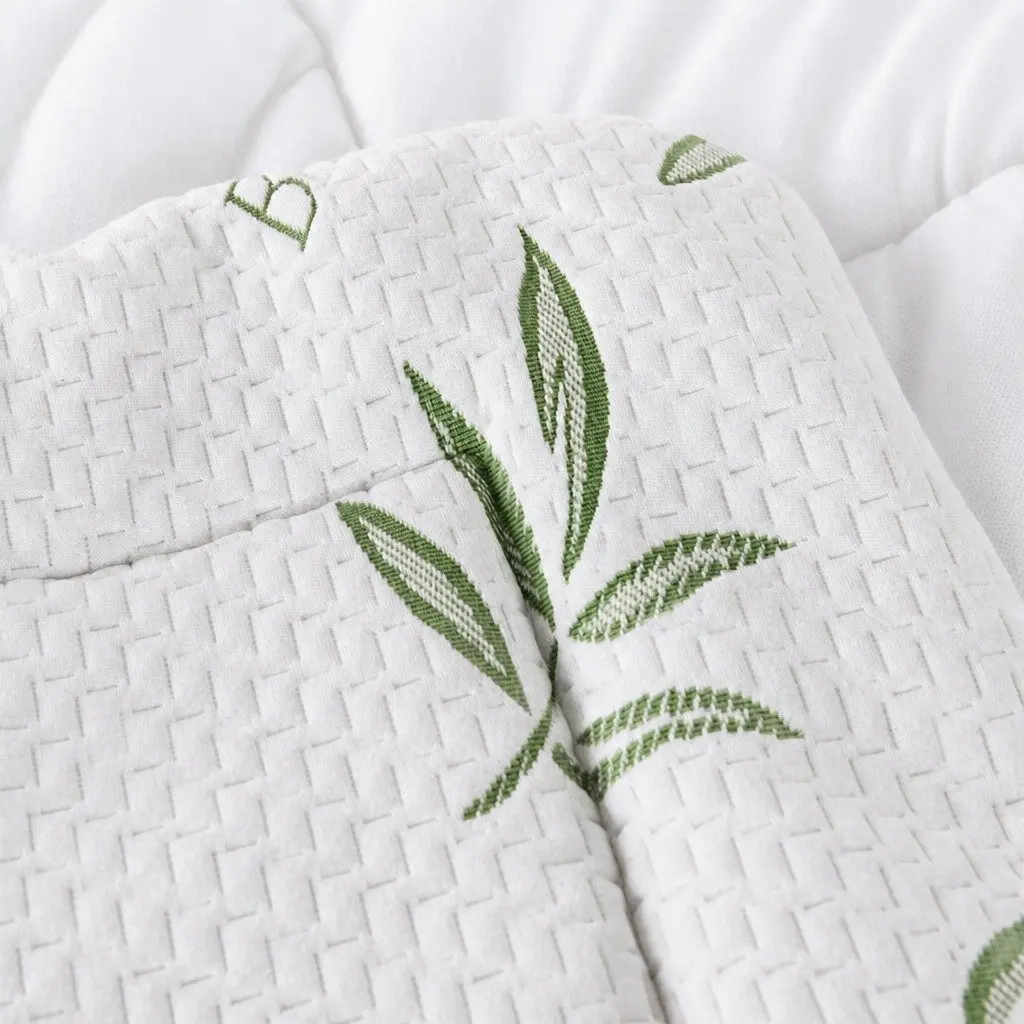 Bamboo Pillowtop Mattress Topper King Size Ultra Soft Cooling Bed Protector