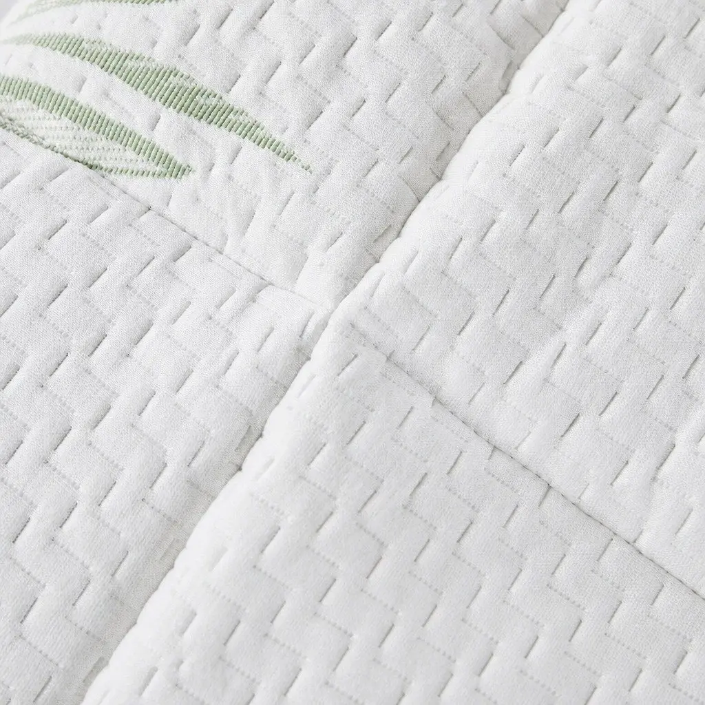 Bamboo Pillowtop Mattress Topper Queen Size Fitted Cooling Sleep Protector