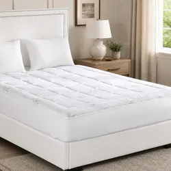 Single Bamboo Mattress Topper with Cooling Properties