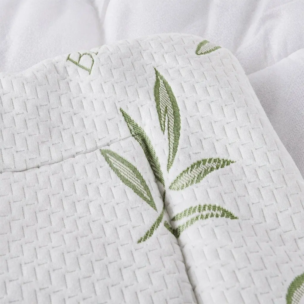 Single Bamboo Mattress Topper with Cooling Properties