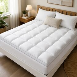 Pillowtop Mattress Topper Dimensions: 188cm L x 137cm W