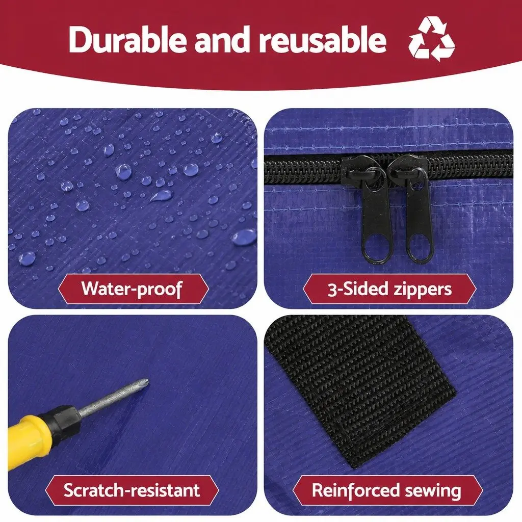 Mattress Bag Double Heavy-Duty Moving Storage Waterproof Dust Cover Protector