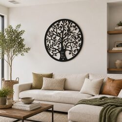 Specifications of Black Tree of Life Metal Wall Art