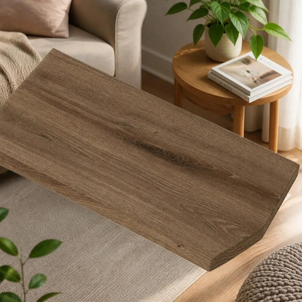 Side Table with Magazine Holder