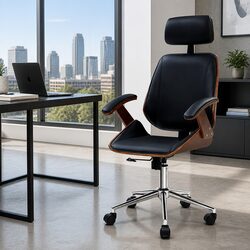 Specifications of Height Adjustable Wooden Office Chair