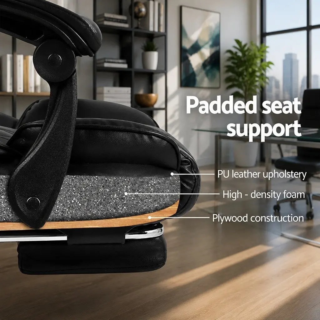 Executive Office Chair with Footrest