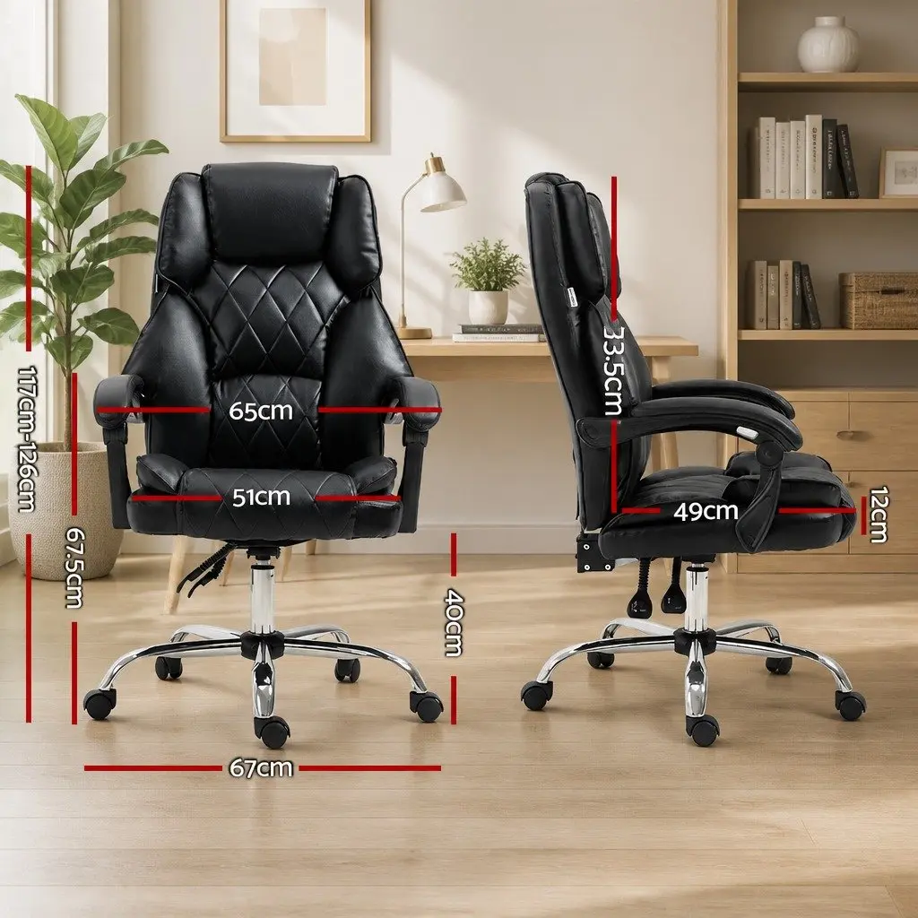 Black High-Back Executive Chair