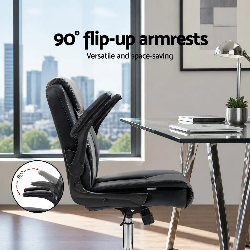Black Adjustable Height Office Chair