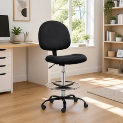 Specifications for the Black Adjustable Drafting Stool
