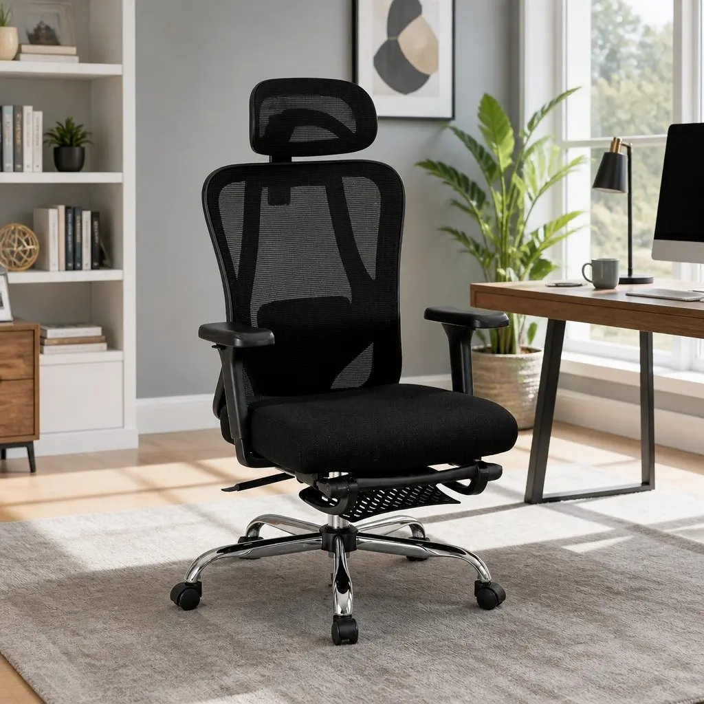 High-Back Ergonomic Mesh Office Chair