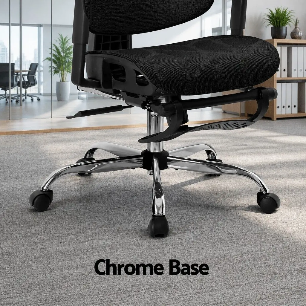 Ergonomic Office Chair High Back Mesh Adjustable Height Swivel Desk