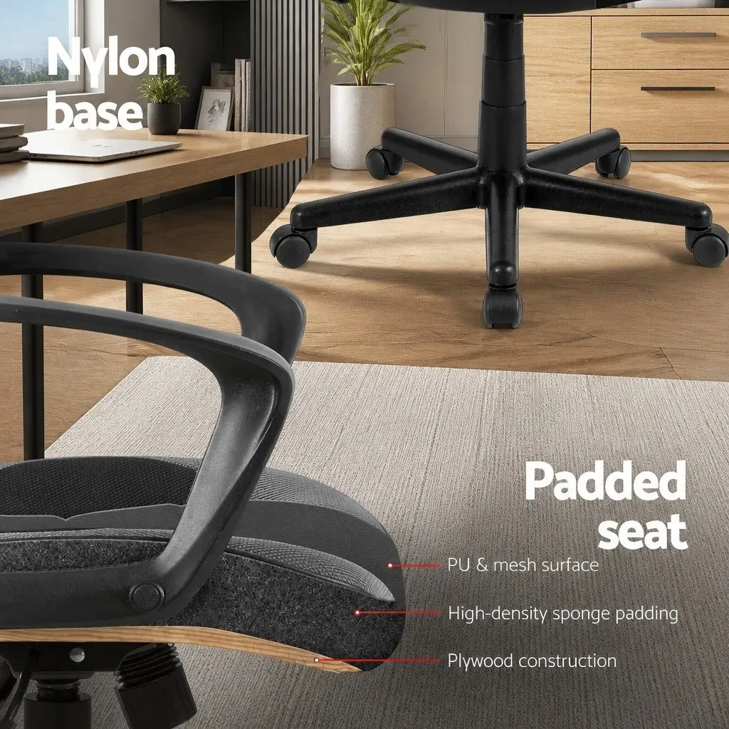 Grey High-Back Gaming Chair