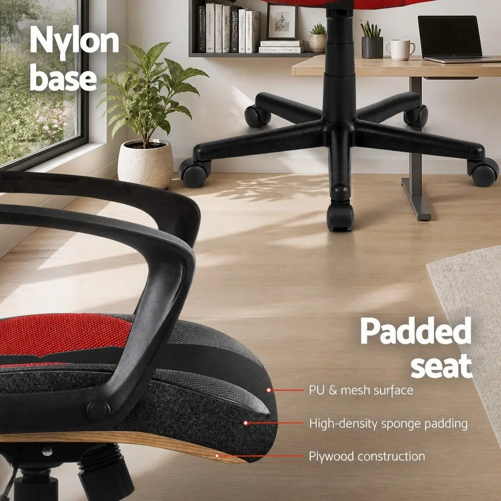 High-Back Red Gaming Office Chair