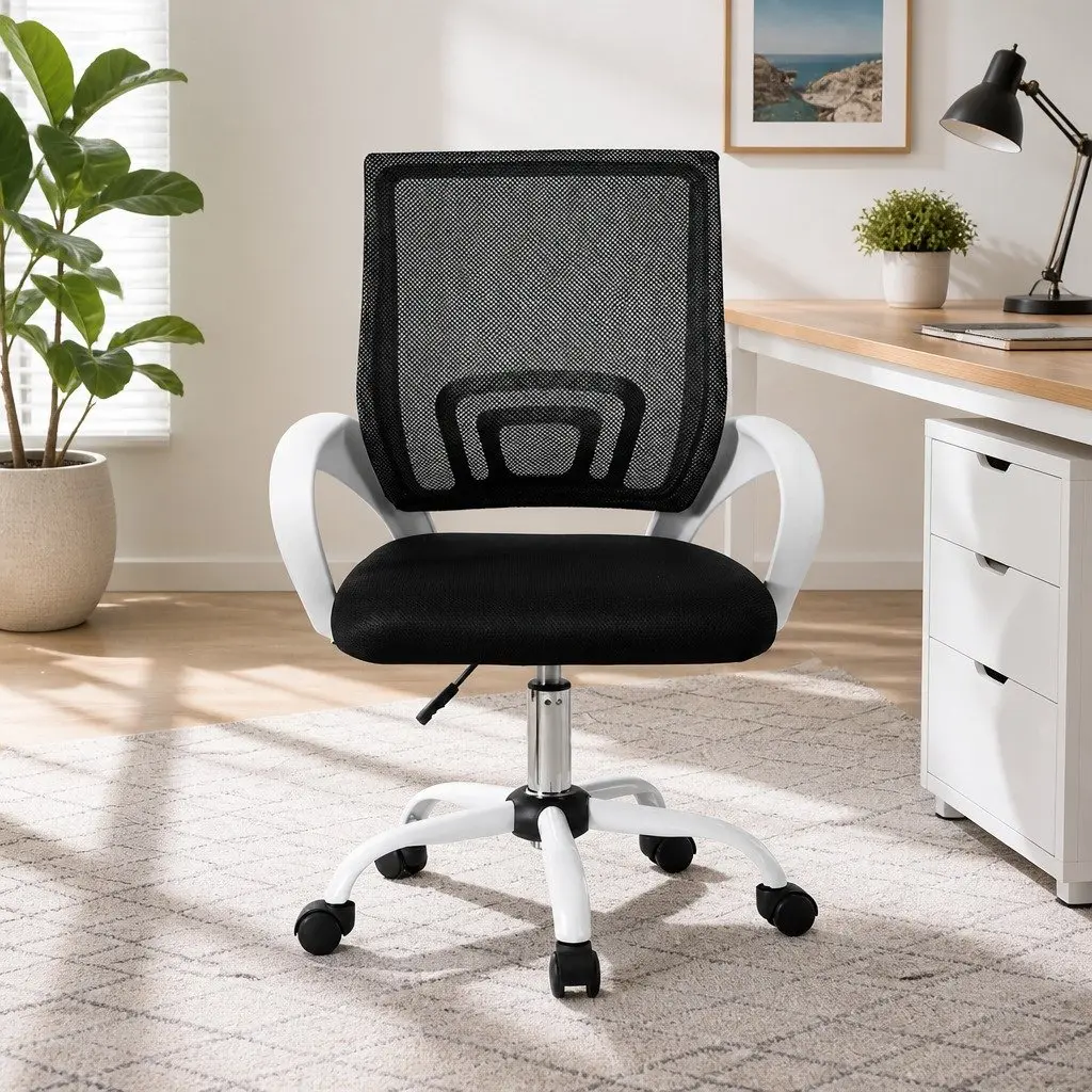 Mid Back Mesh Office Chair with Adjustable Height