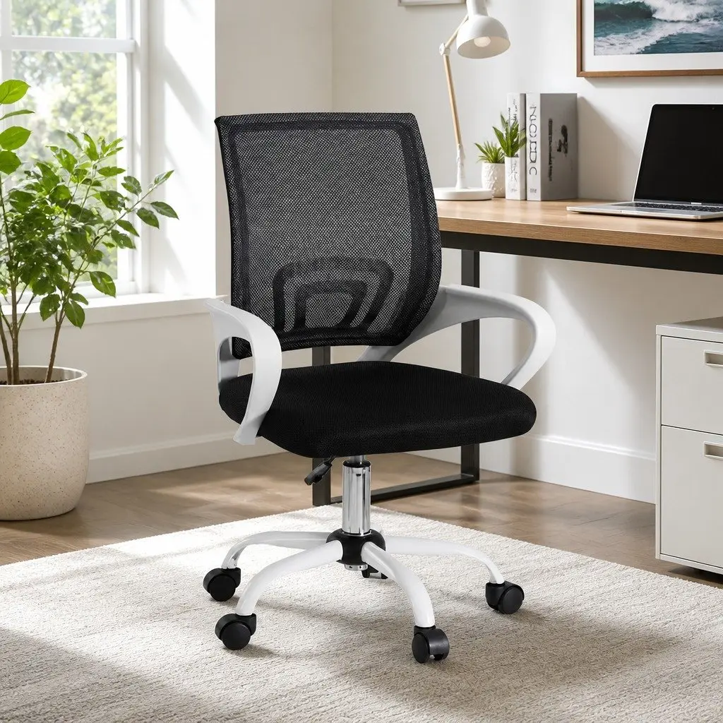 Mid Back Mesh Office Chair with Adjustable Height