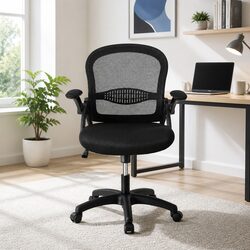 Specifications of the Black Mid Back Mesh Office Chair