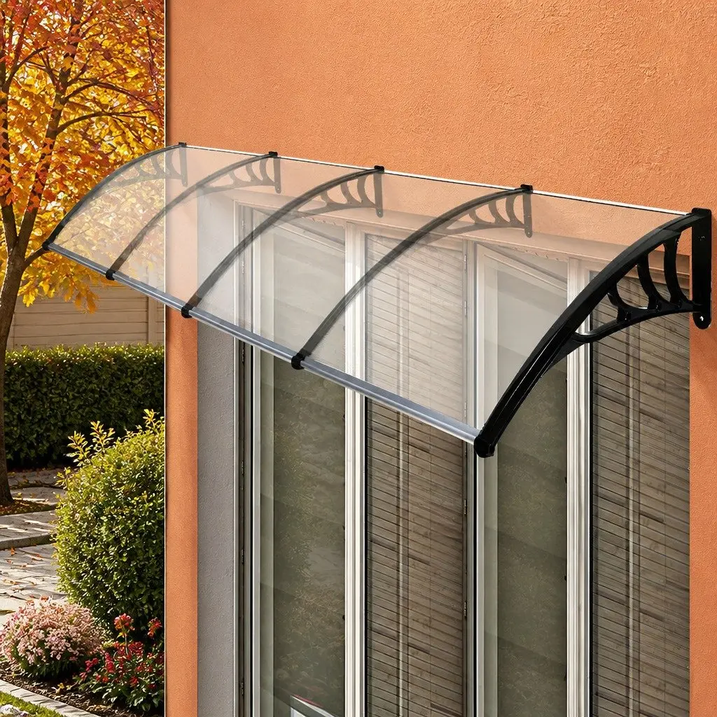 Window Door Awning Outdoor Shade 1M x 4M Transparent PC Panel