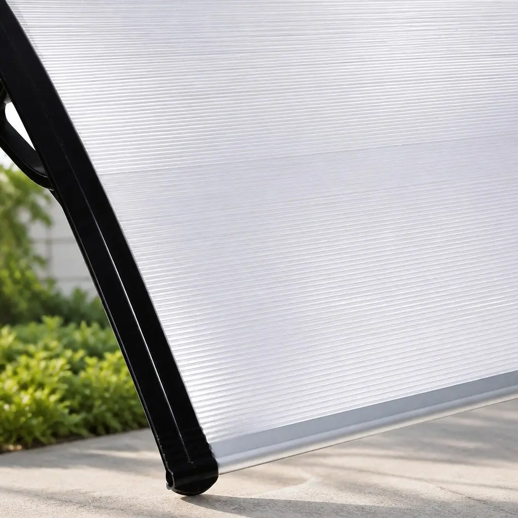 Window Door Awning Outdoor Shade 1M x 6M Transparent PC Panel