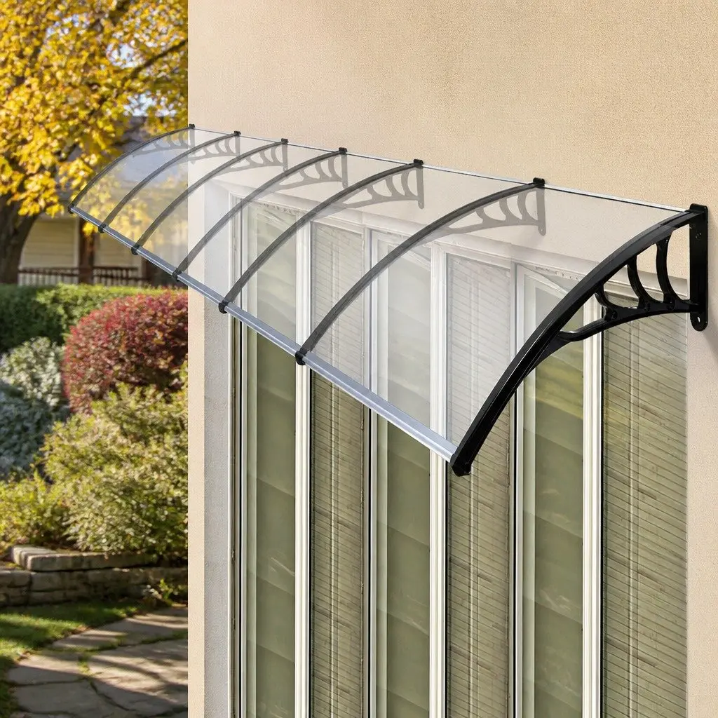 Window Door Awning Outdoor Shade 1M x 6M Transparent PC Panel