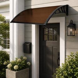 Specifications of Brown Window Door Awning 1M x 1.2M