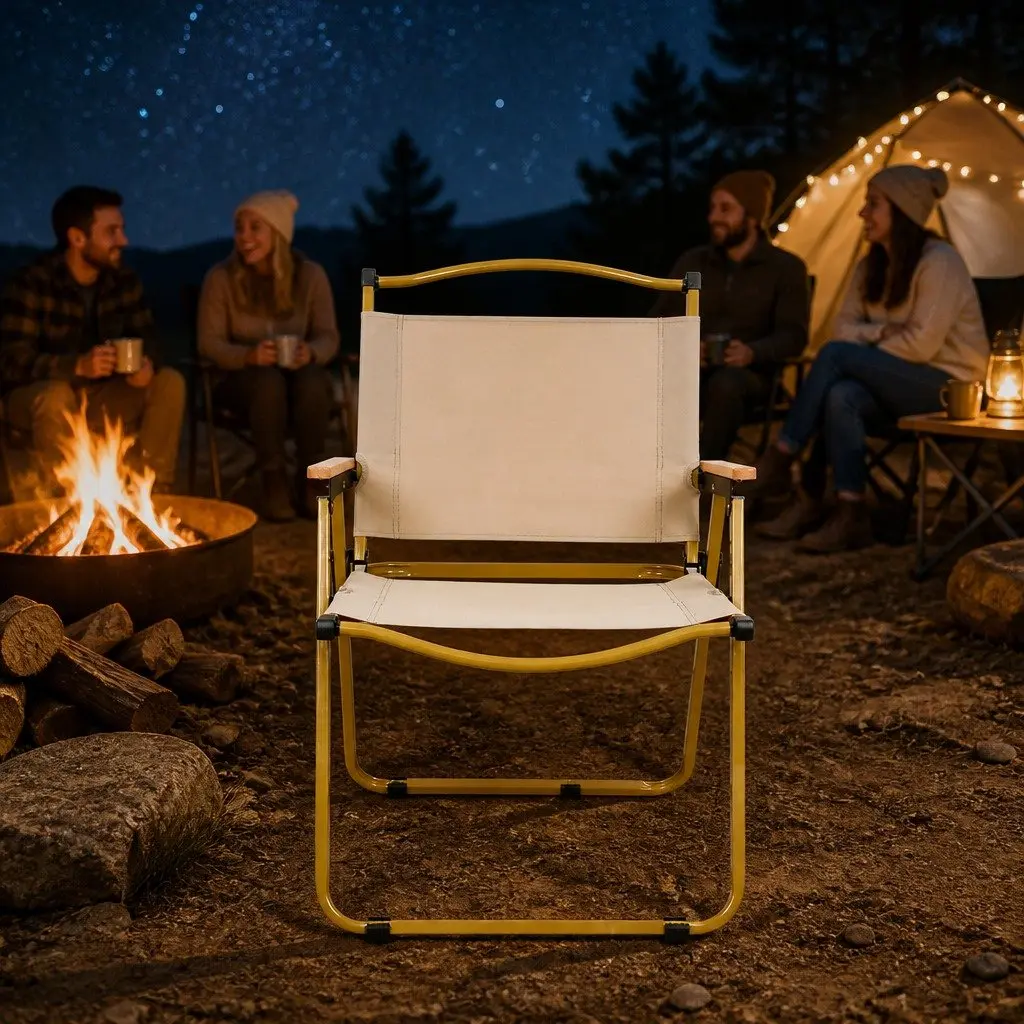 4PCS Outdoor Folding Camping Chairs