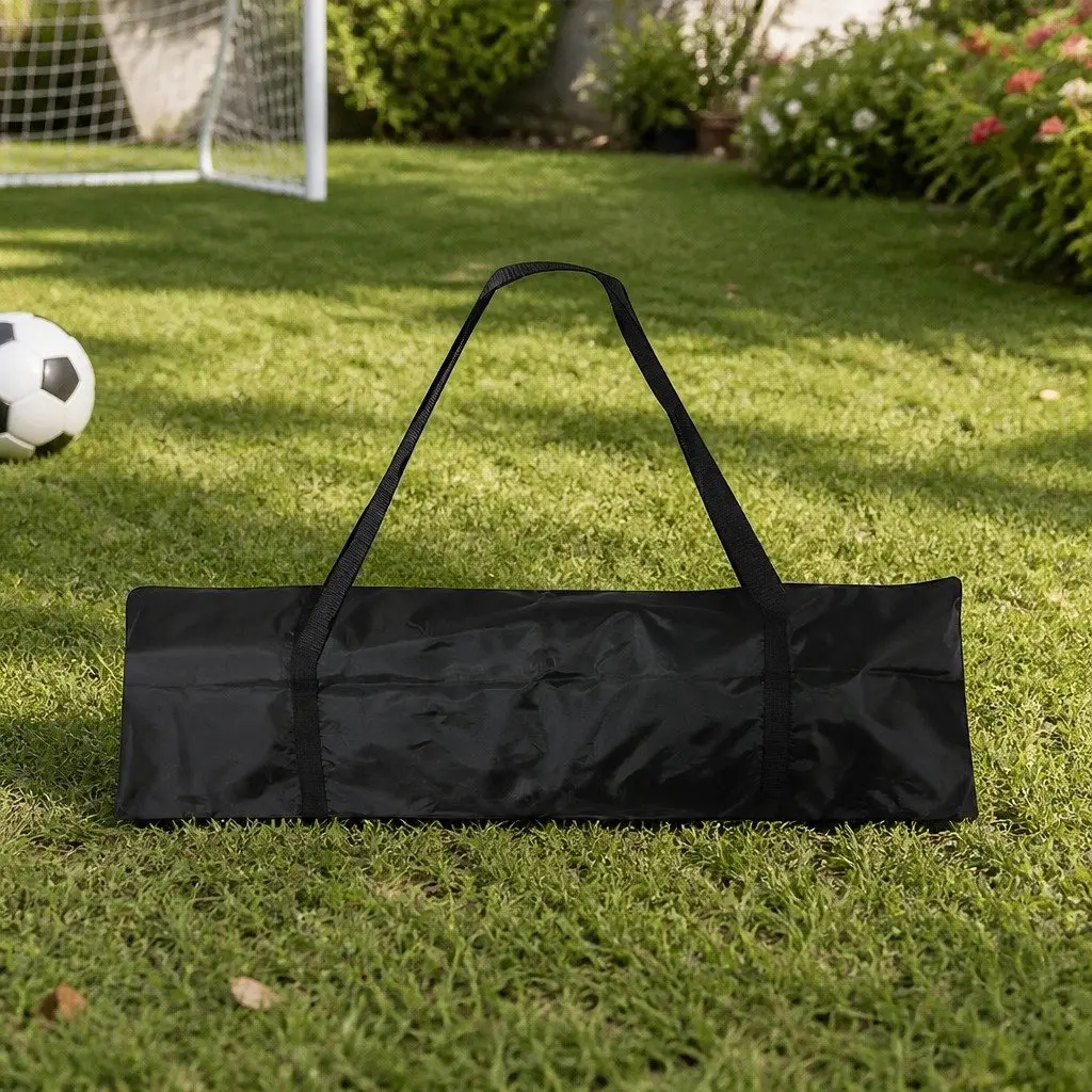 Soccer Rebounder Net Portable Training Goal Backyard 210cm x 120cm x 120cm