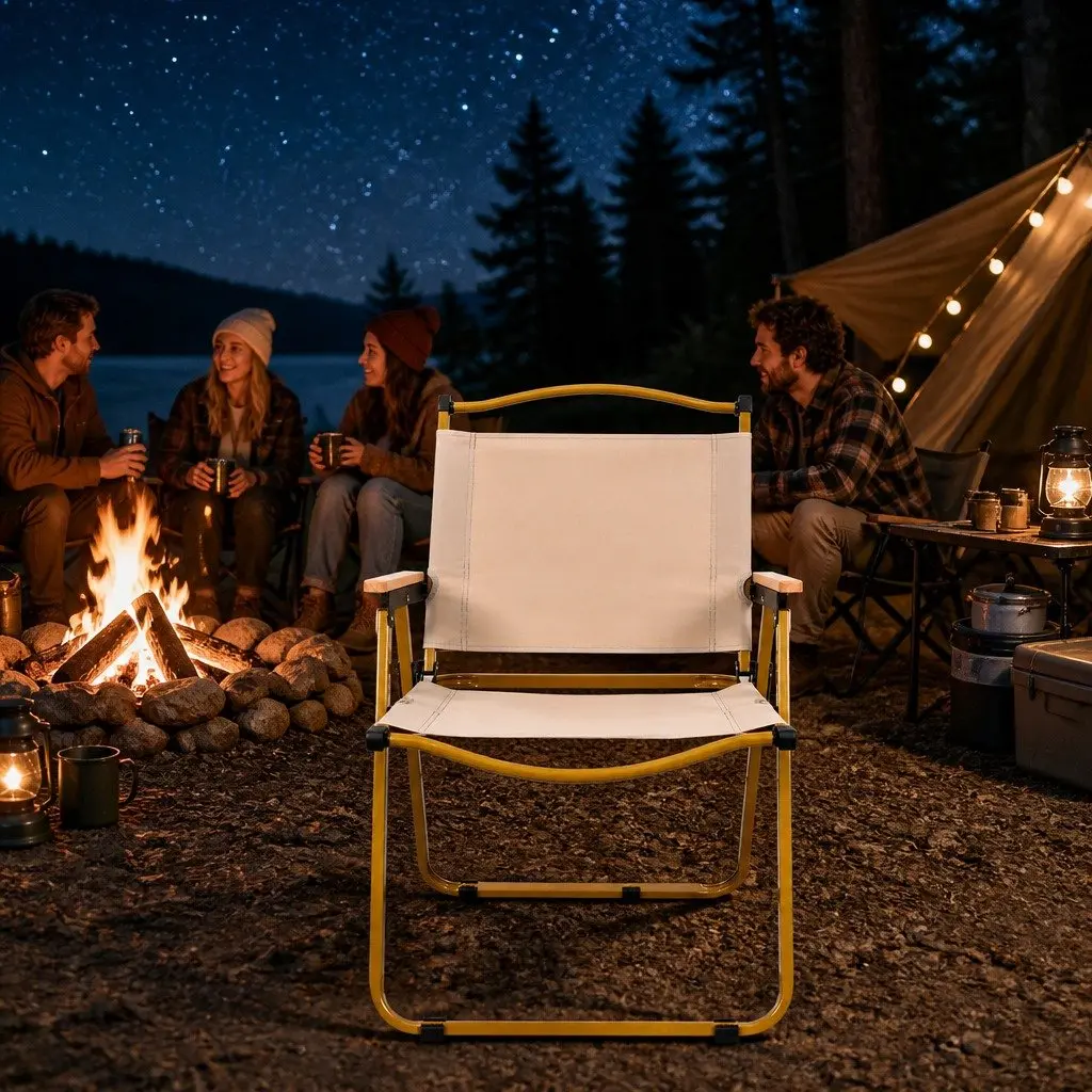 Folding Camping Chair Outdoor Portable Lightweight Picnic Garden Backyard